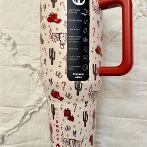 HydroJug 40 oz Cowboy Christmas